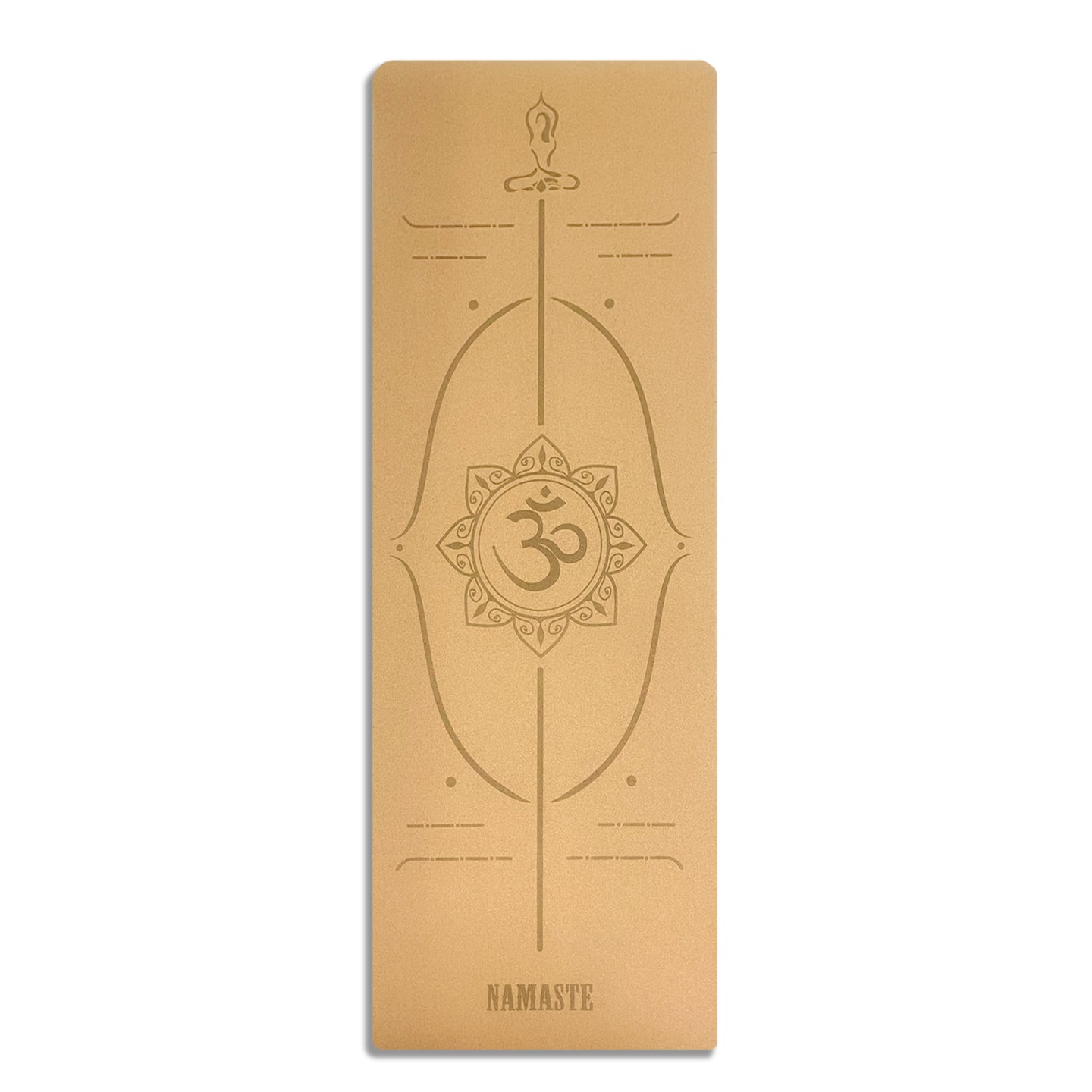 Esterilla de Yoga OM de CORCHO